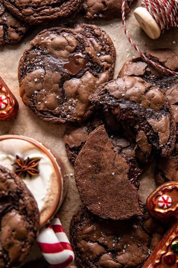 Hot Chocolate Cookies (soft and fudgy)
